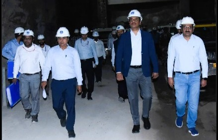 NHPC CMD conducts review visit to 850 MW Ratle Hydroelectric Project
